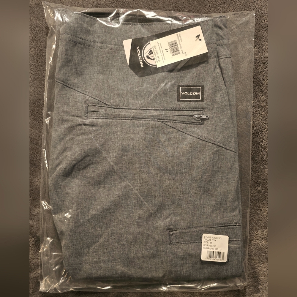 Volcom Men's Kerosene Shorts In Navy